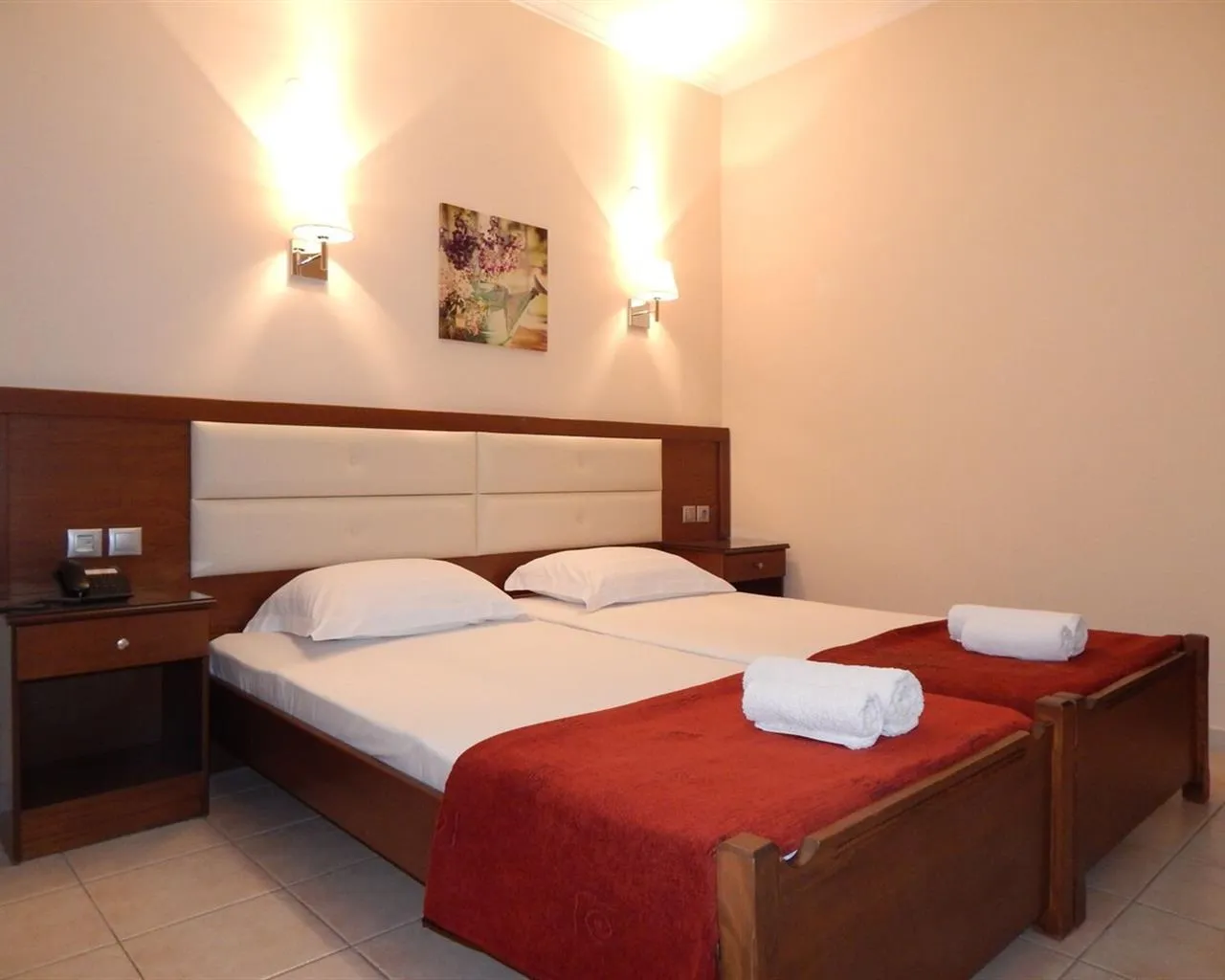 Gold Stern Hotel, Paralija, Grčka — Double Room