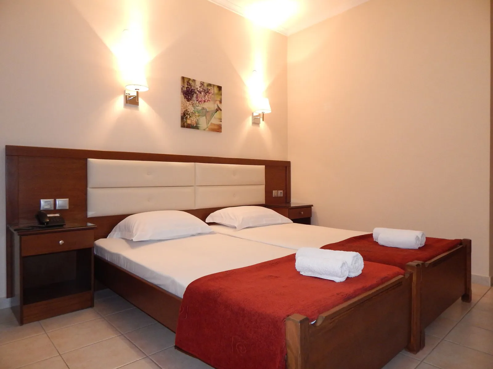 Gold Stern Hotel, Paralija, Grčka — Double Room