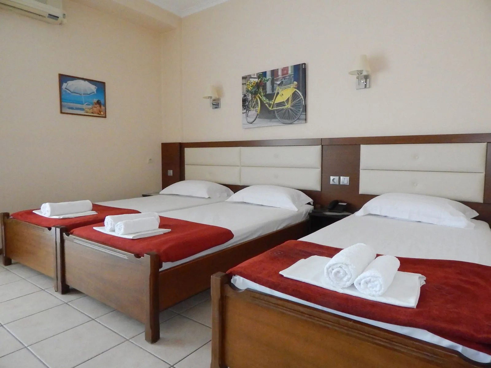 Gold Stern Hotel, Paralija, Grčka — Triple Room