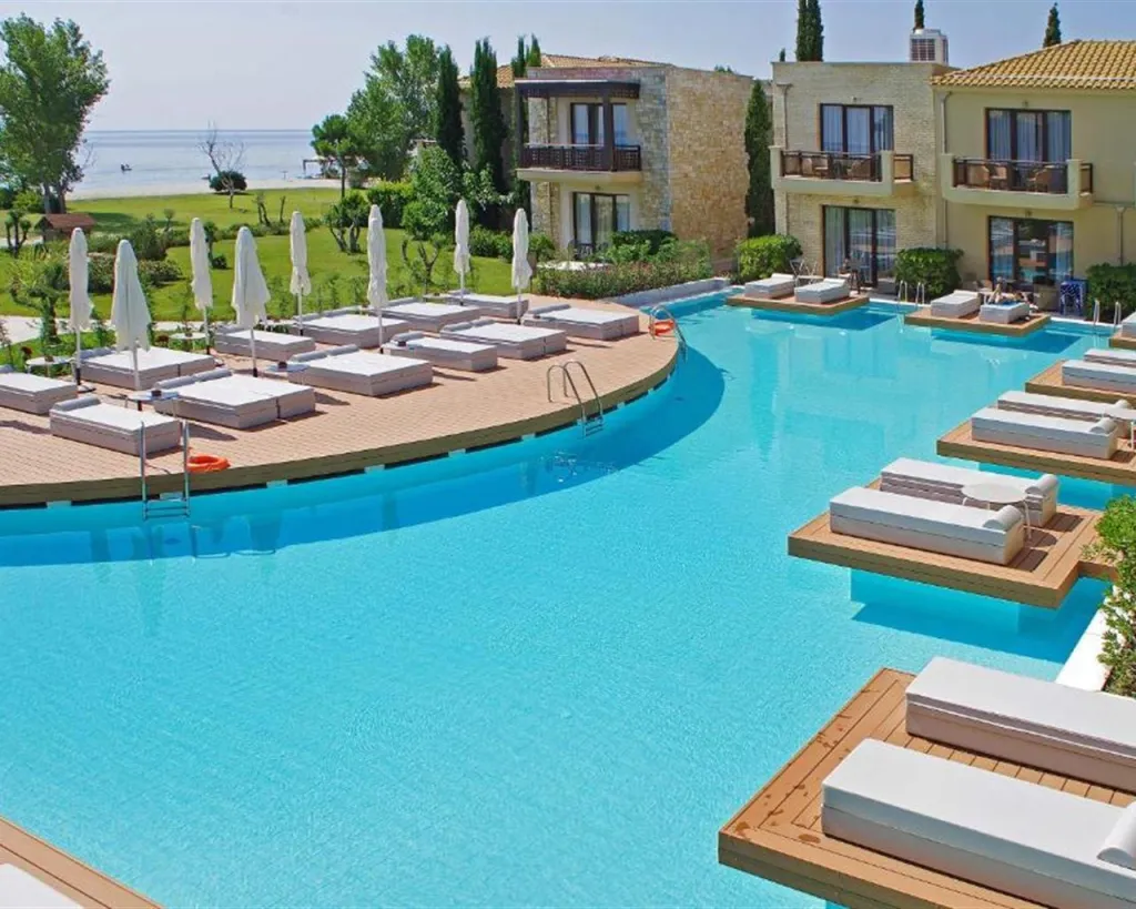 Mediterranean Village Hotel & Spa, Paralija, Grčka — spa i wellness