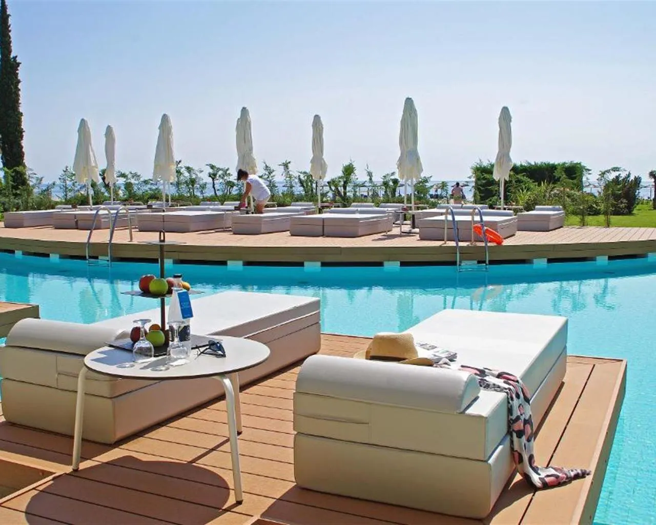 Mediterranean Village Hotel & Spa, Paralija, Grčka — Room Double Executive Pool Front