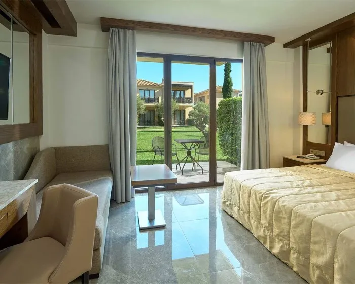 Mediterranean Village Hotel & Spa, Paralija, Grčka — Room Double Garden View/Sea View