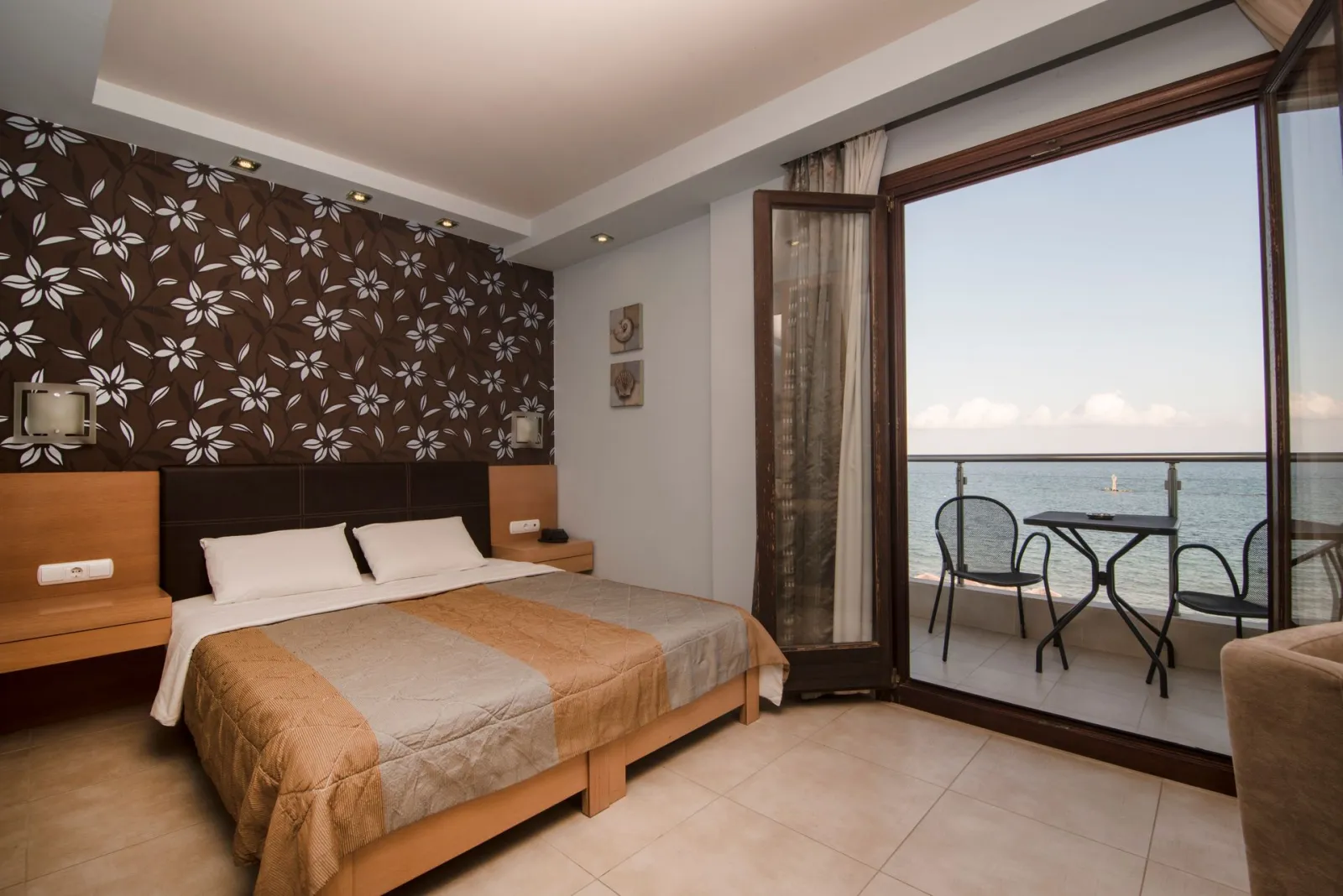 Mistral Seaside Hotel, Paralija, Grčka — Double Room with Sea View