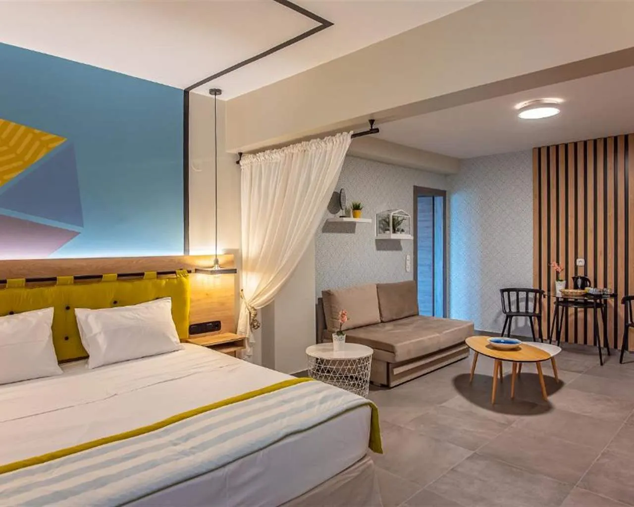 Mythic Summer Hotel, Paralija, Grčka — Suite BLUE Hot Tub