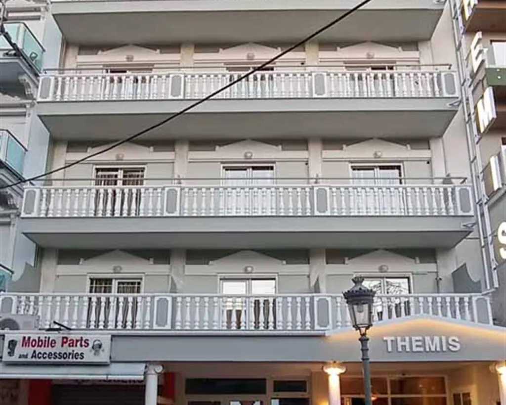 Themis Beach Hotel, Paralija, Grčka — plaža