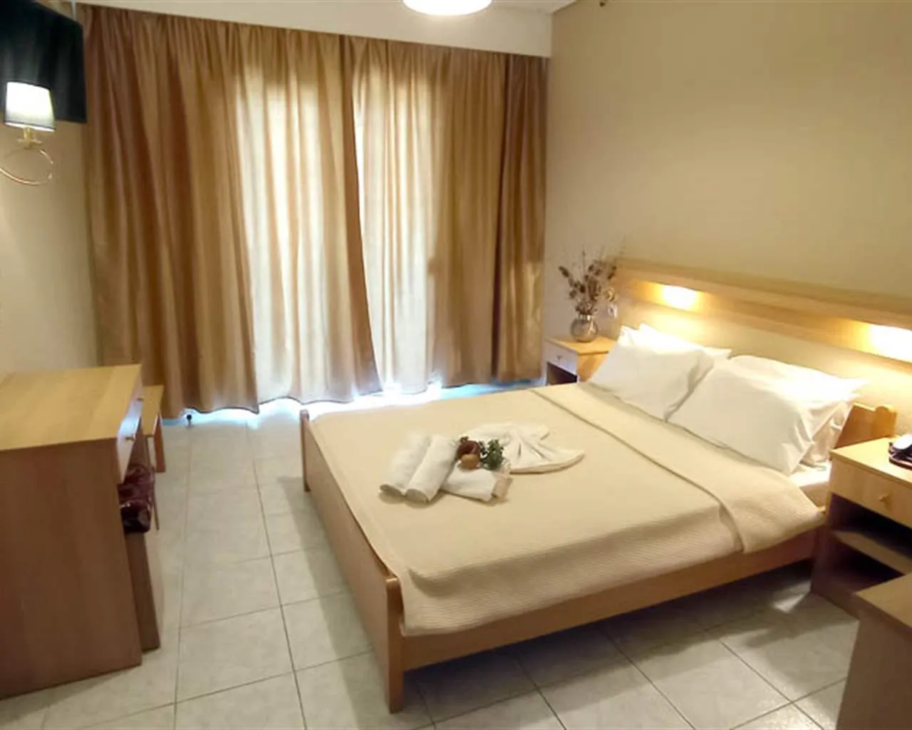 Themis Beach Hotel, Paralija, Grčka — Double Room Sea View