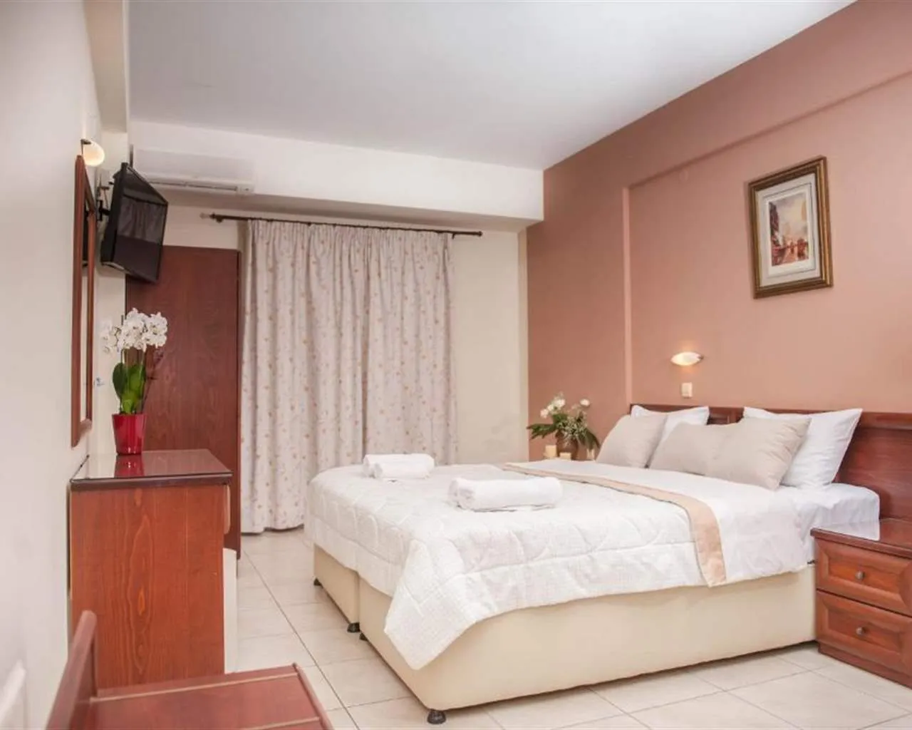 Vizantio Hotel, Paralija, Grčka — Double Room