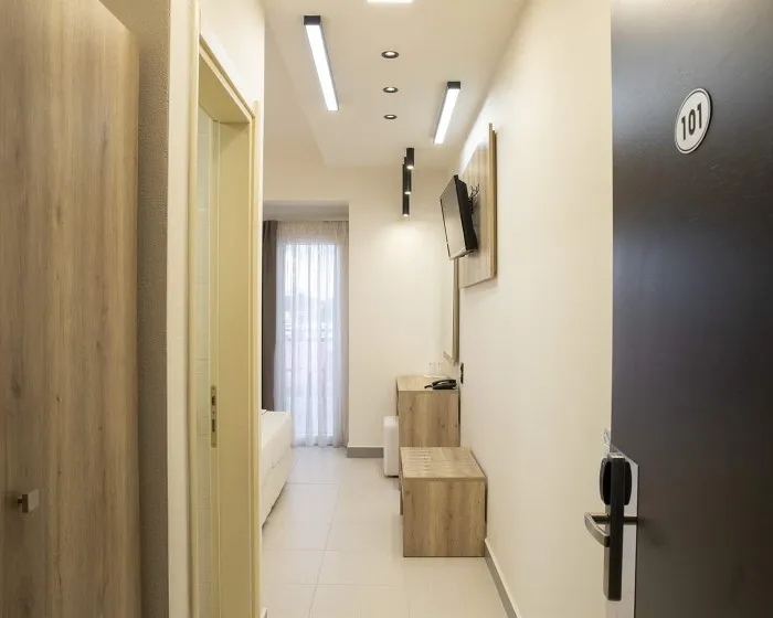 Dafni Plus Hotel, Leptokarija, Grčka — Double Room