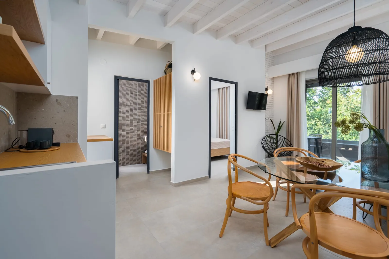 Funtuki Seaside Apartments, Leptokarija, Grčka — Deluxe Suite