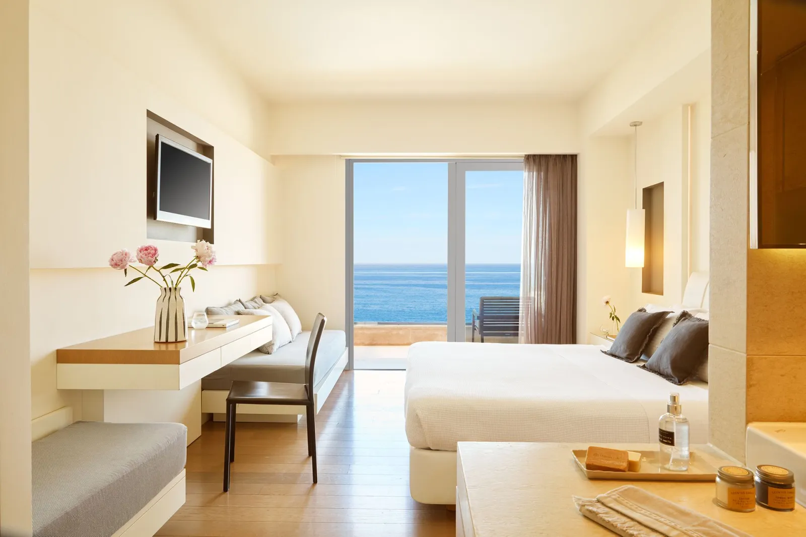 Cavo Olympo Luxury Hotel & Spa Adults Only, Plaka Litohoro, Grčka — Classic Room with Sea View