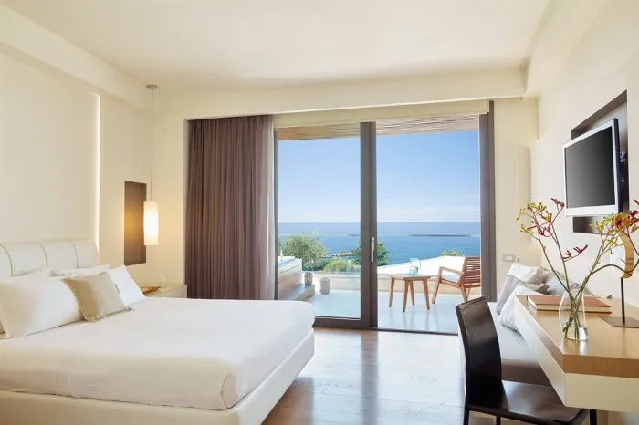 Cavo Olympo Luxury Hotel & Spa Adults Only, Plaka Litohoro, Grčka — Double for Single Use Superior Sea View