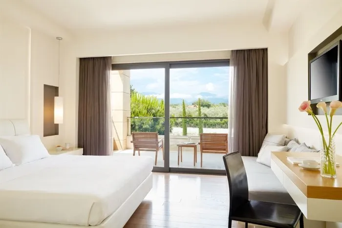 Cavo Olympo Luxury Hotel & Spa Adults Only, Plaka Litohoro, Grčka — Double Room Classic Olympus View