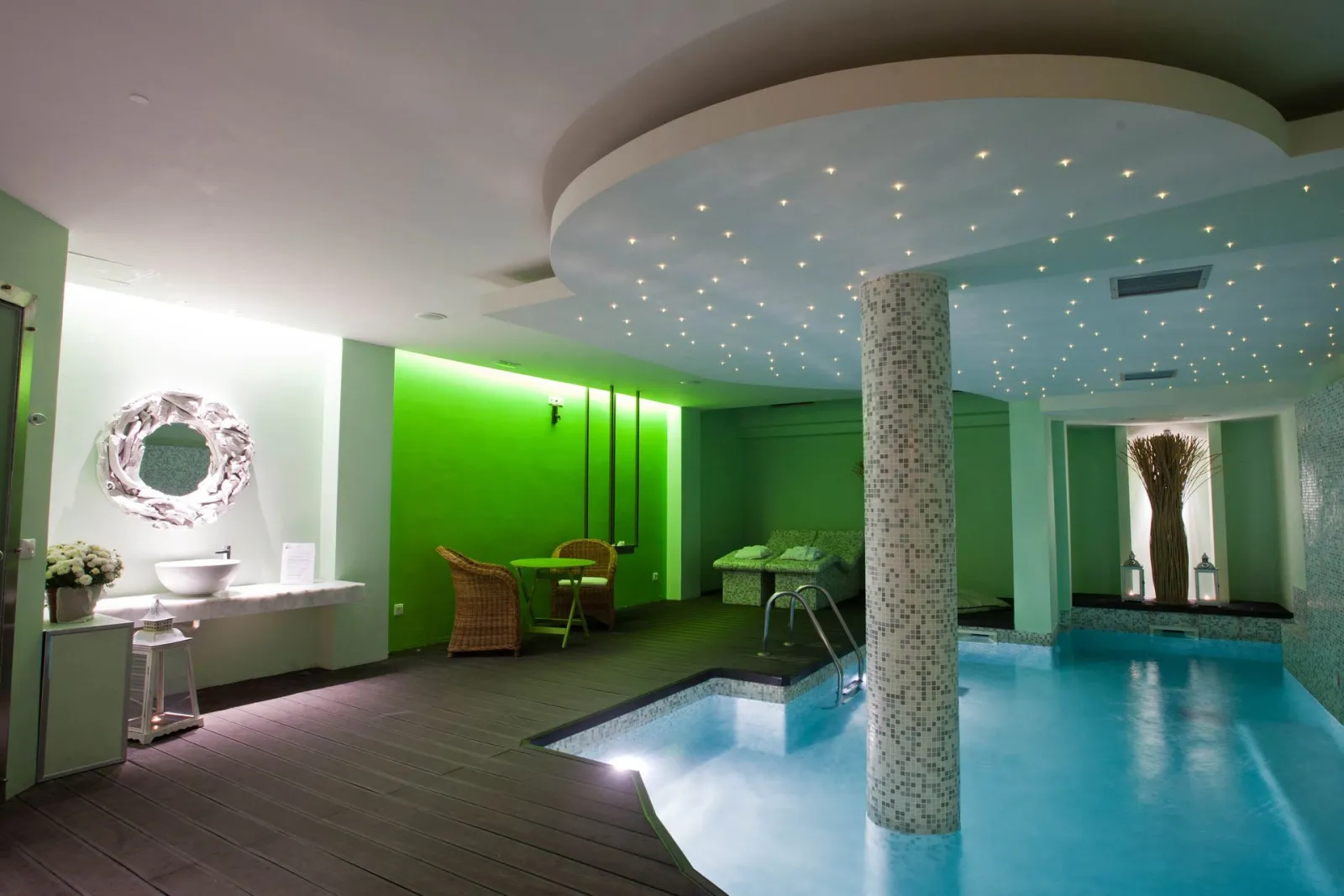 Litohoro Olympus Resort Villas & SPA, Plaka Litohoro, Grčka — Exclusive Room with Massage & Spa
