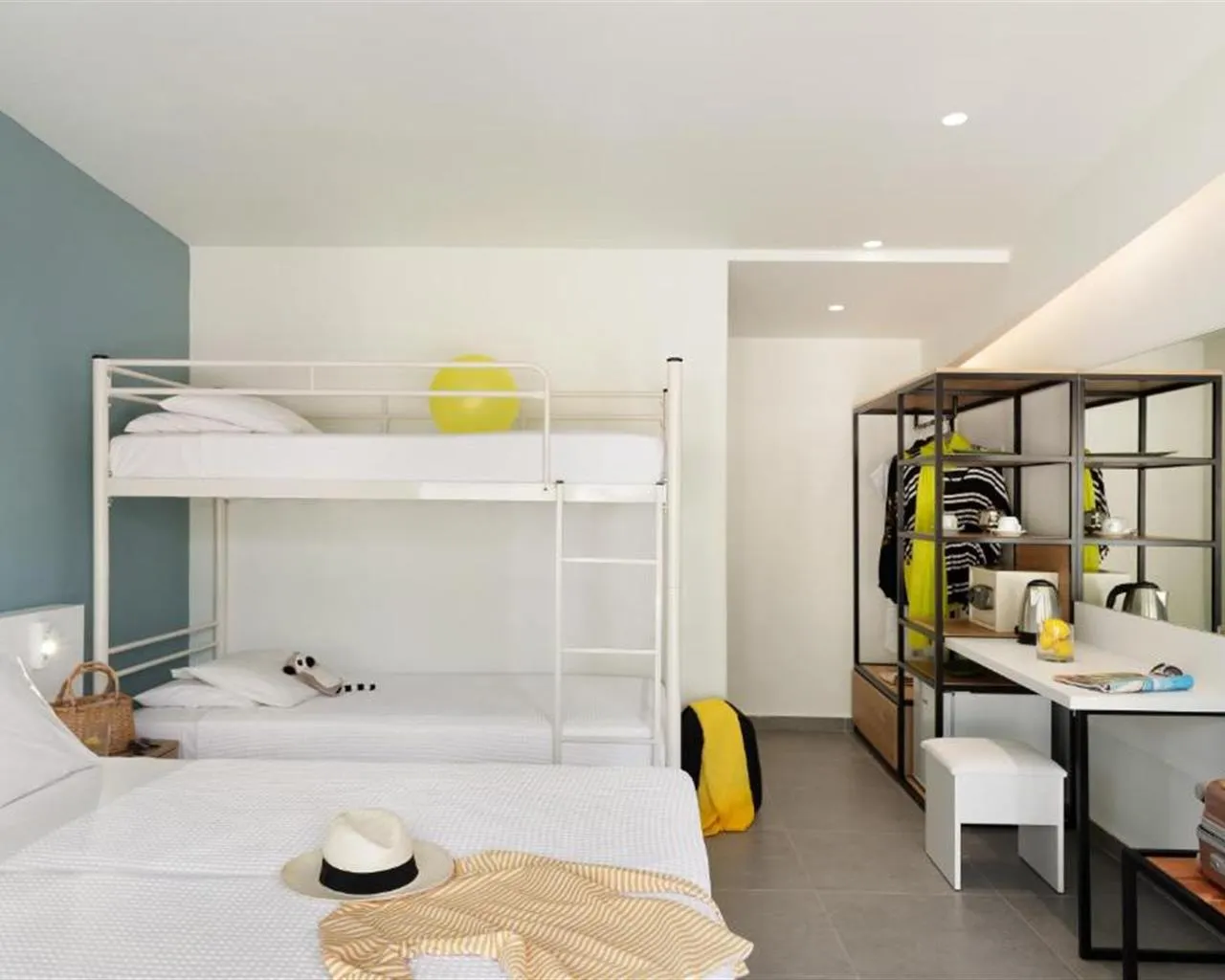 Olympios Zeus Hotel & BungalowsBy Anayia All-Inclusive Resorts, Plaka Litohoro, Grčka — Family Room  BunkBed Open Plan Superior