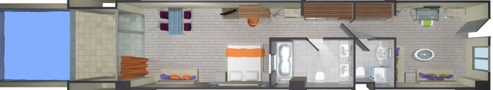 Atrium Platinum Luxury Resort & Spa, Rodos, Grčka — Executive Family Suite Sea View with Personal Pool Signature Collection