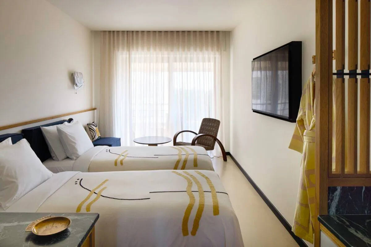 Ace Hotel & Swim Club Athens, Glifada, Grčka — Double Twin