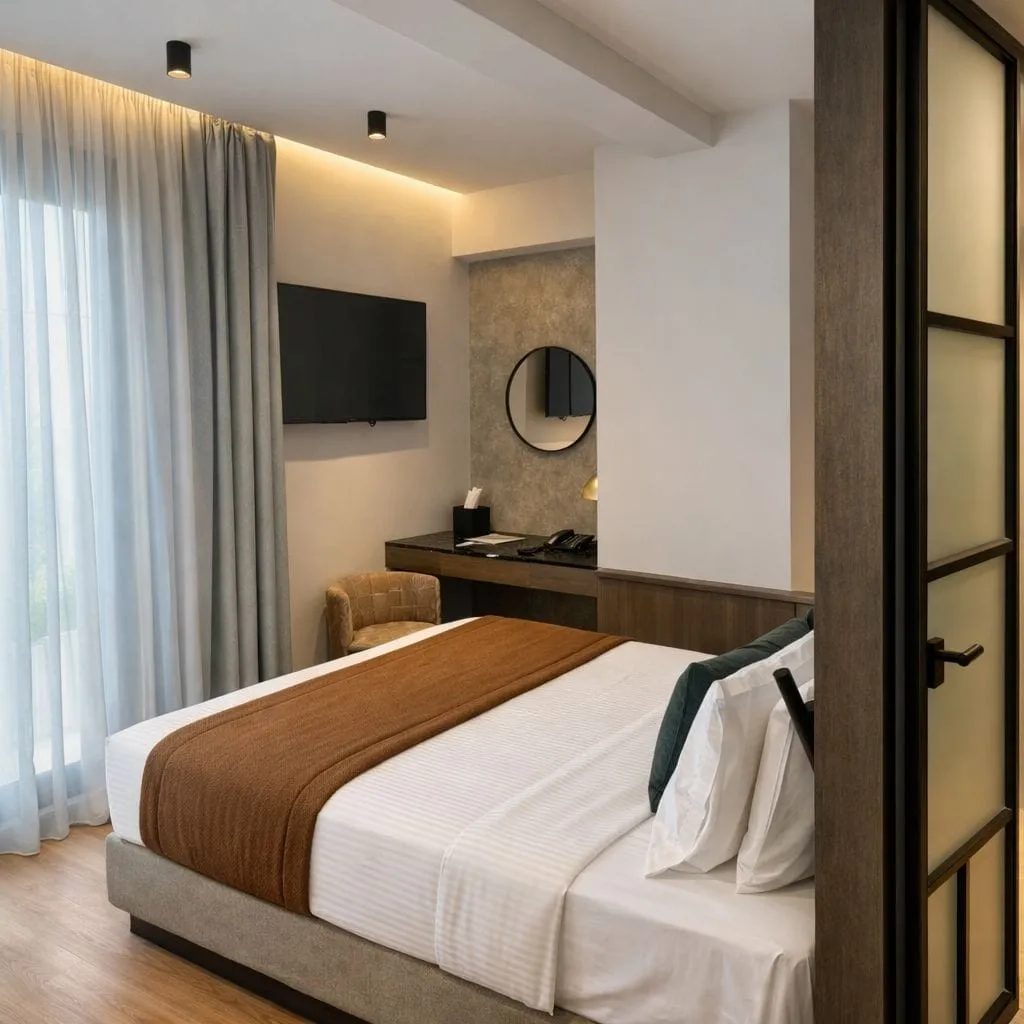 Acropolis Grid Athens, Acropolis, Grčka — Cozy Room with Balcony