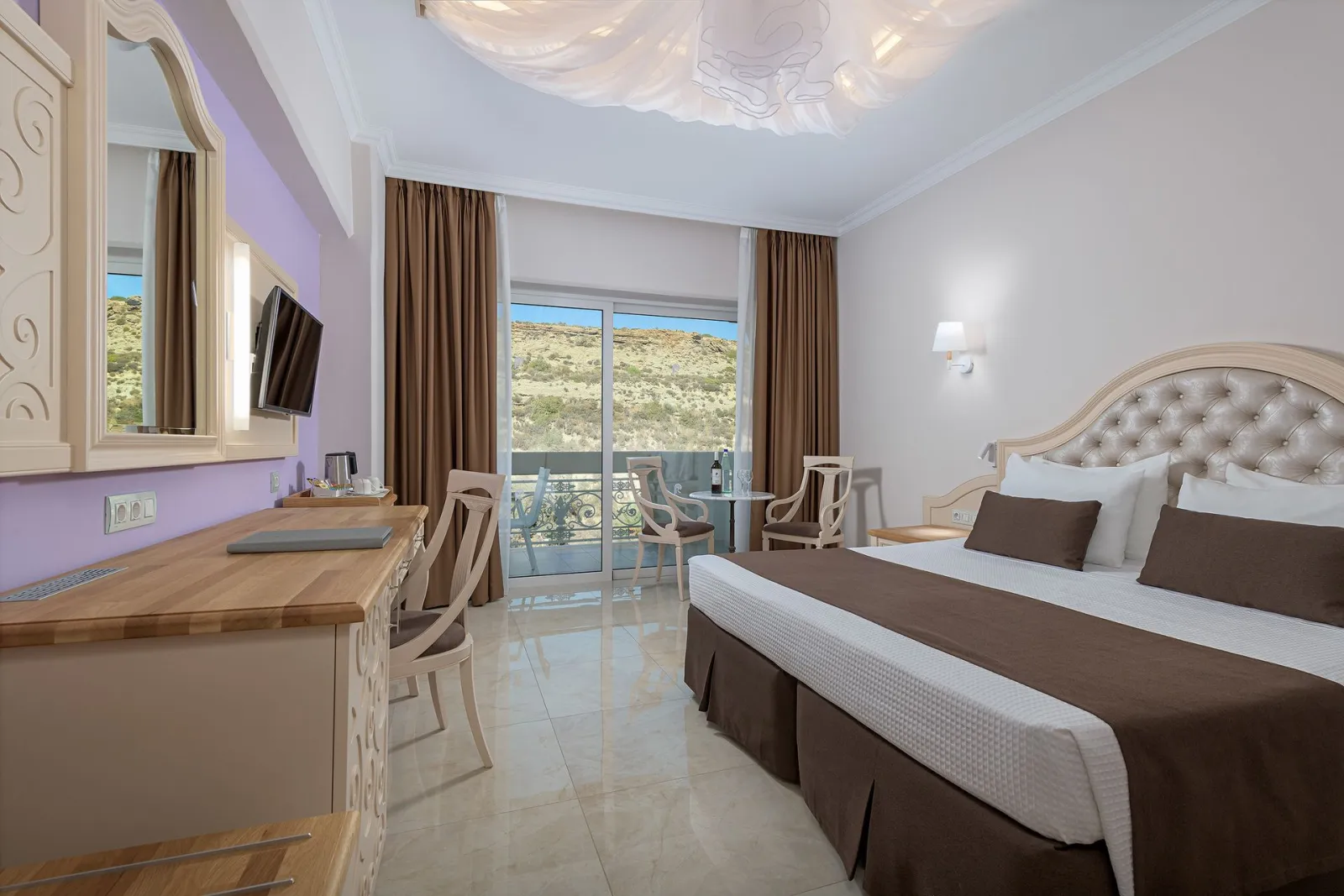 Rodos Palladium Leisure & Wellness, Rodos, Grčka — Deluxe Room Land View