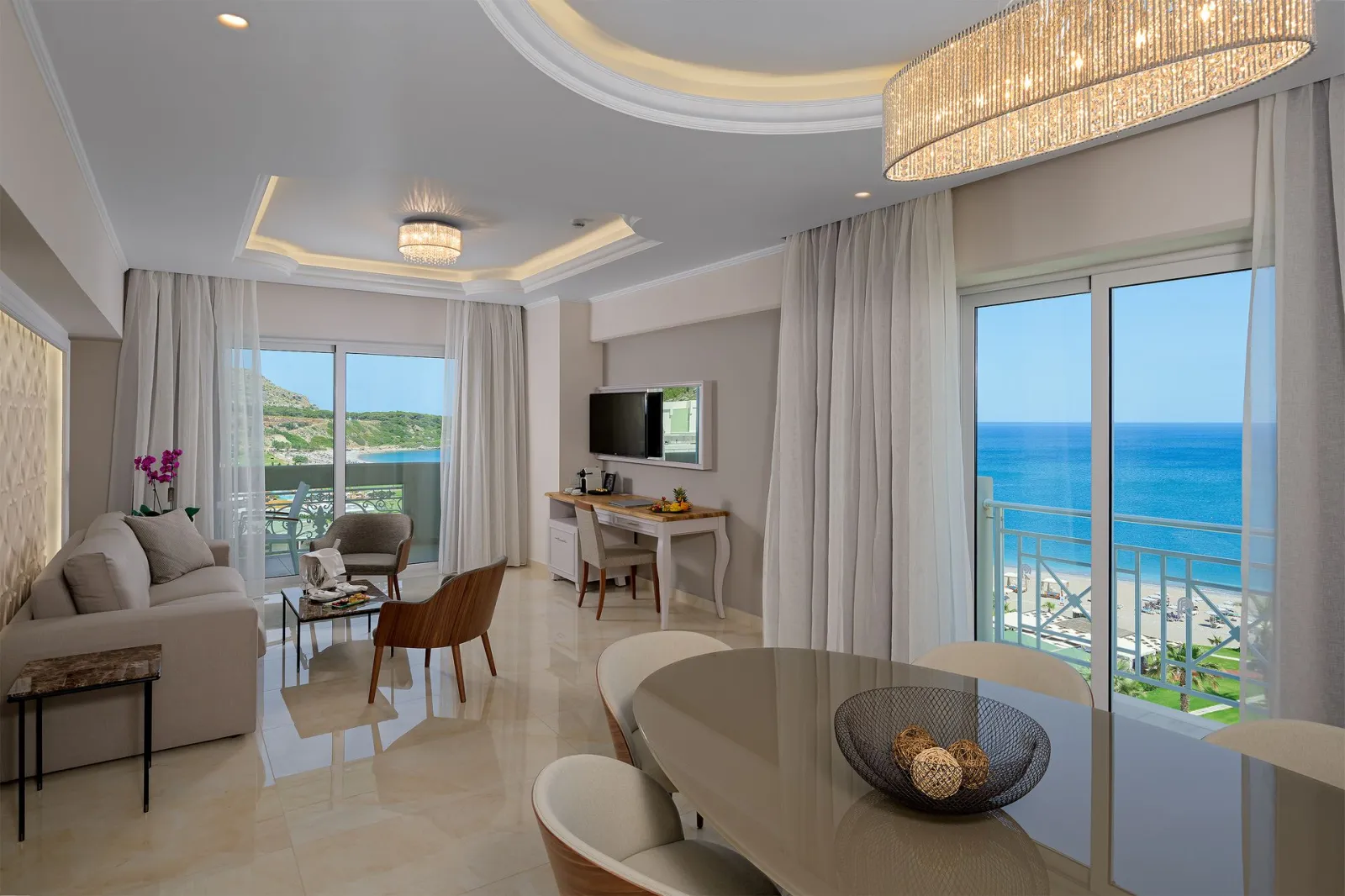 Rodos Palladium Leisure & Wellness, Rodos, Grčka — Suite Sea View