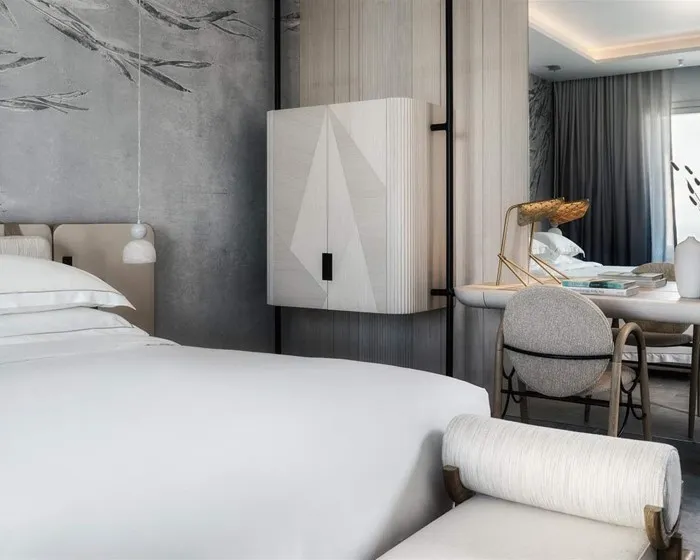 Deos Mykonos, A Myconian Collection-Adult Only, Tagoo, Grčka — Residence Delta with Outdoor Hot Tub Sea View