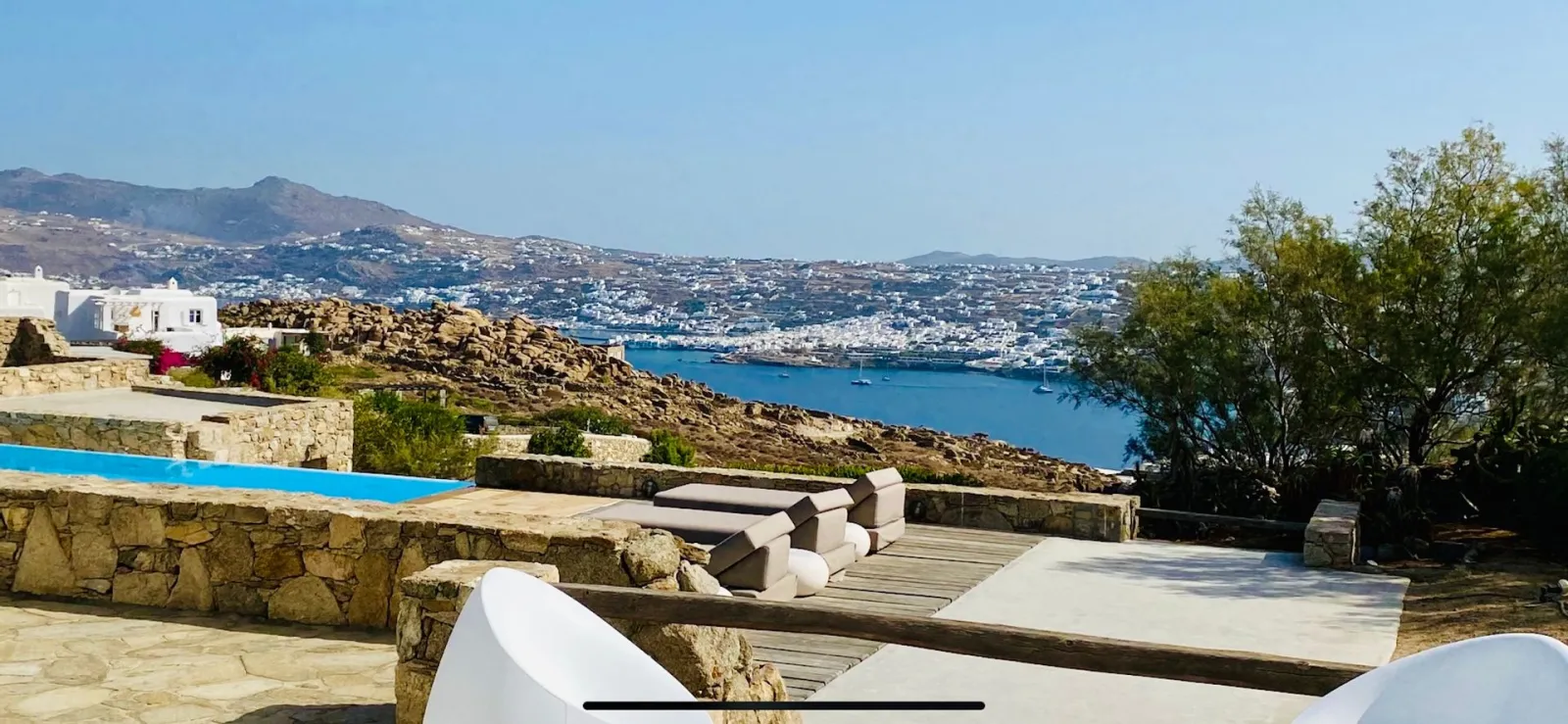 Diles Villas & Suites Mykonos, Tagoo, Grčka — Alessandra - 6 Bedroom Villa in St. John with Private Pool