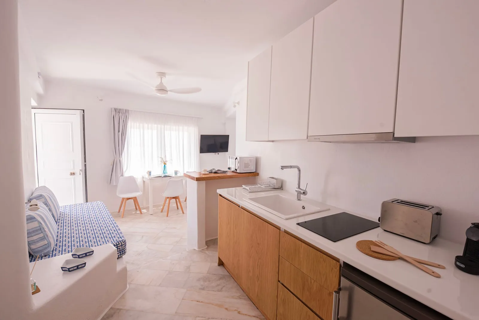 Eagle's Nest Mykonos, Tagoo, Grčka — Ground Floor Apartment with Partial View – Blue Aegean
