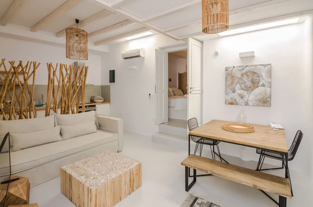 Eden View Suites & Villas, Paradise, Grčka — Luxury Suite Private Pool Sea View