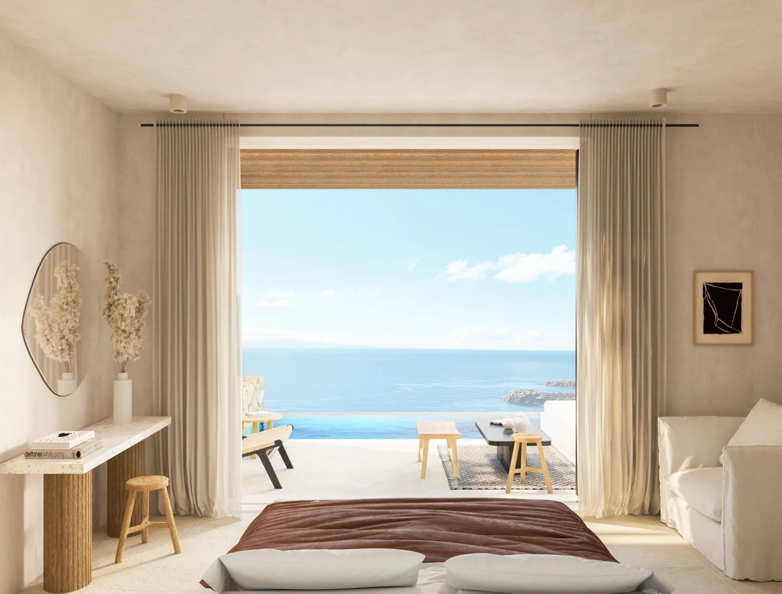 Eden View Suites & Villas, Paradise, Grčka — Signature Suite Private Pool Sea View