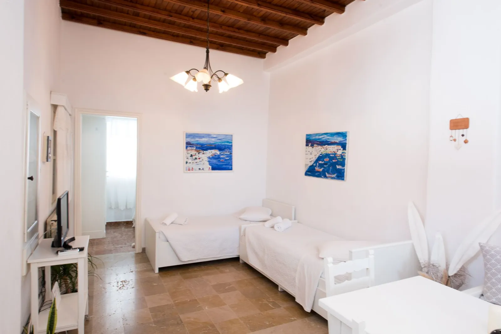 Eleanna's Mykonos, Petinaros, Grčka — Apartment Seaview