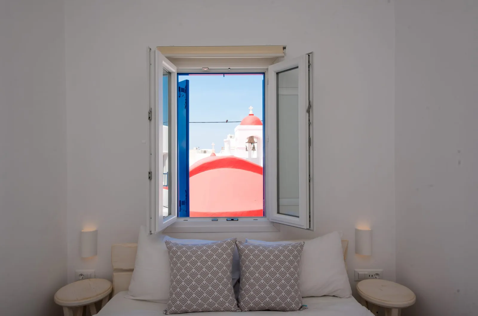 Eleanna's Mykonos, Petinaros, Grčka — Deluxe Double