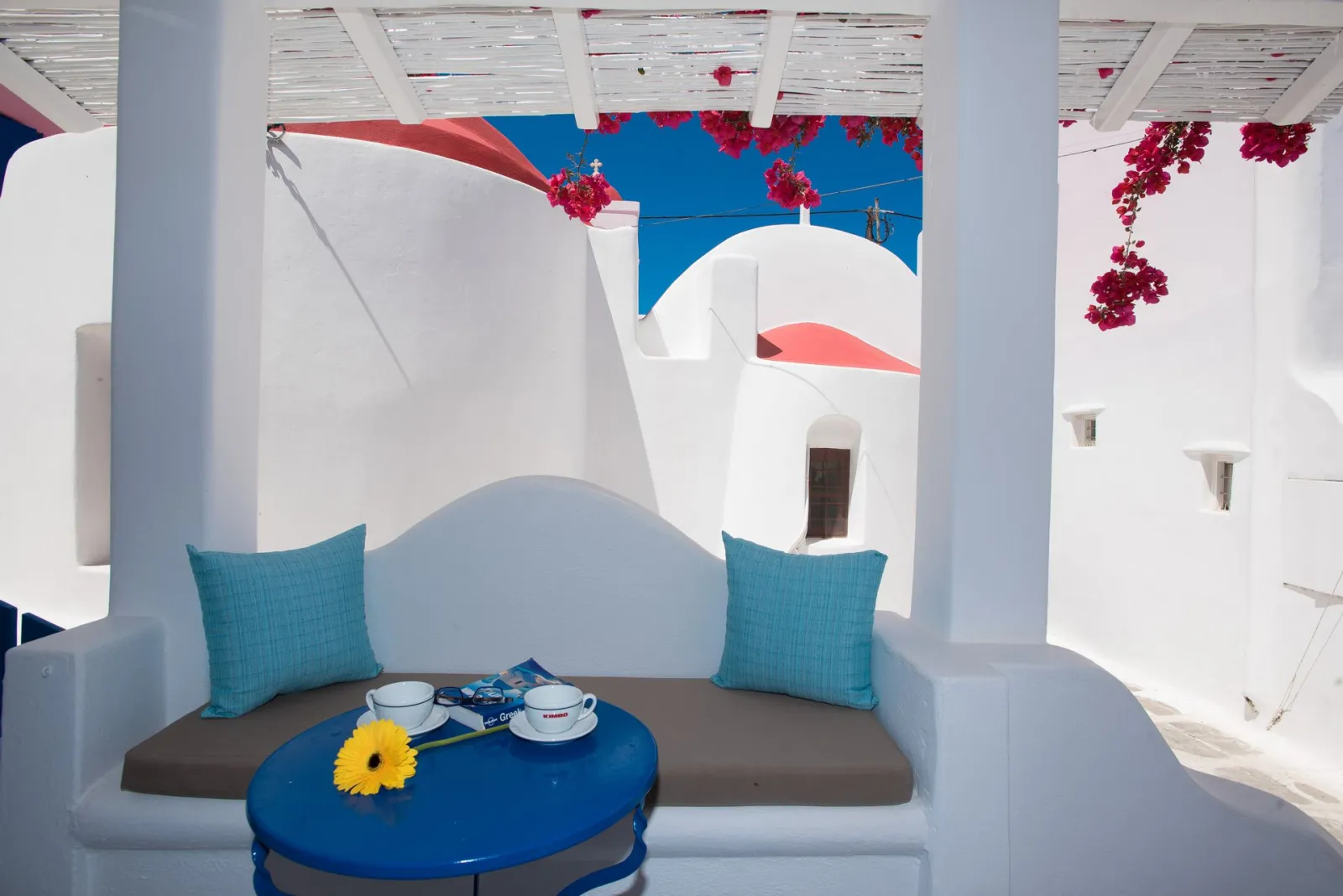 Eleanna's Mykonos, Petinaros, Grčka — Deluxe Queen Studio With Veranda