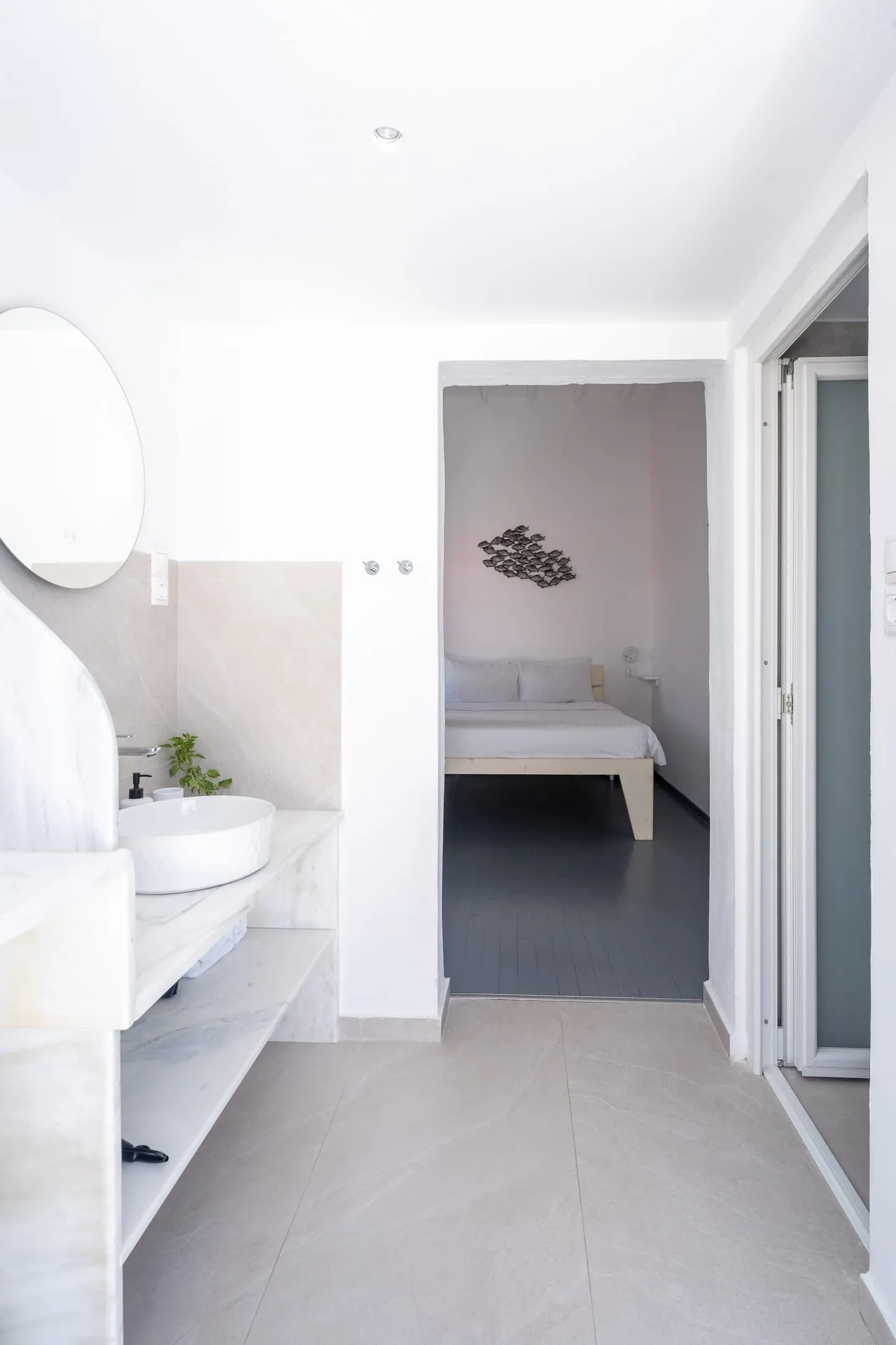 Eleanna's Mykonos, Petinaros, Grčka — Room 7-Twin Room with Veranda