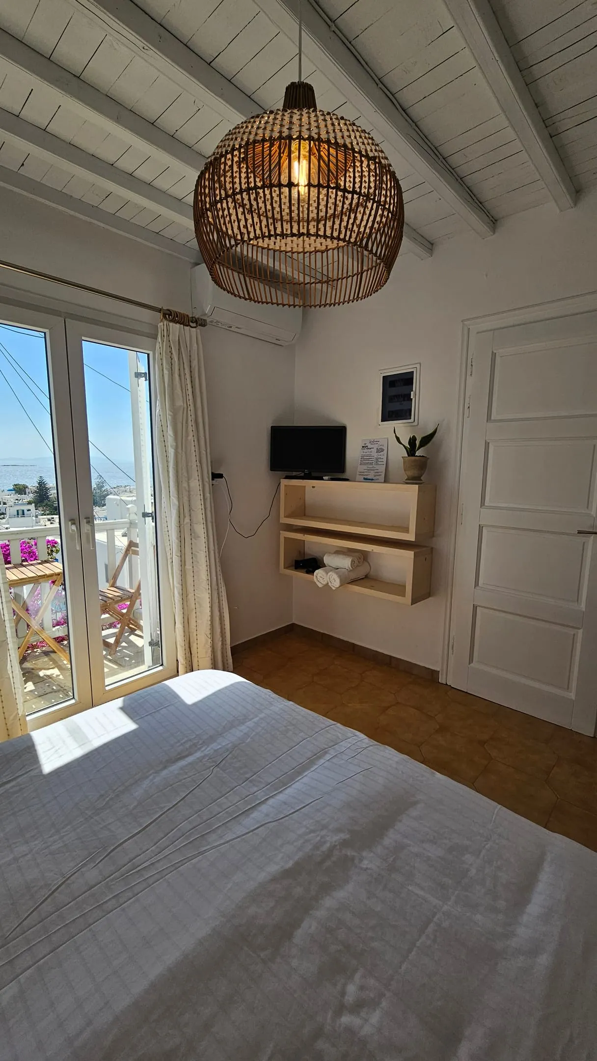Eleanna's Mykonos, Petinaros, Grčka — Twin or Double Room with Seaview