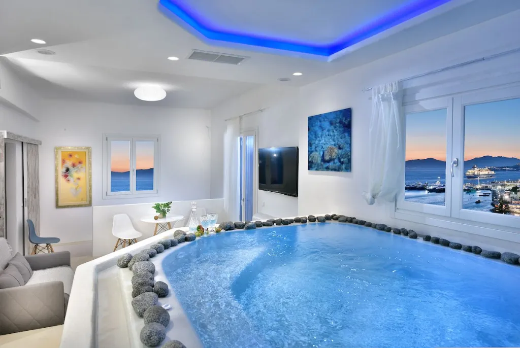 Elegant Villas & Suites Mykonos, Petinaros, Grčka — fotografija 17
