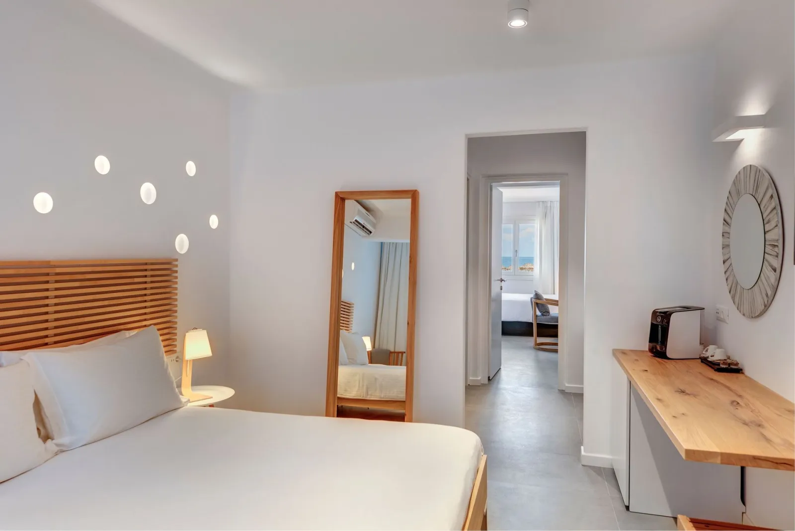 Elia Mykonos Resort, Elia, Grčka — Family Junior Suite Sea View