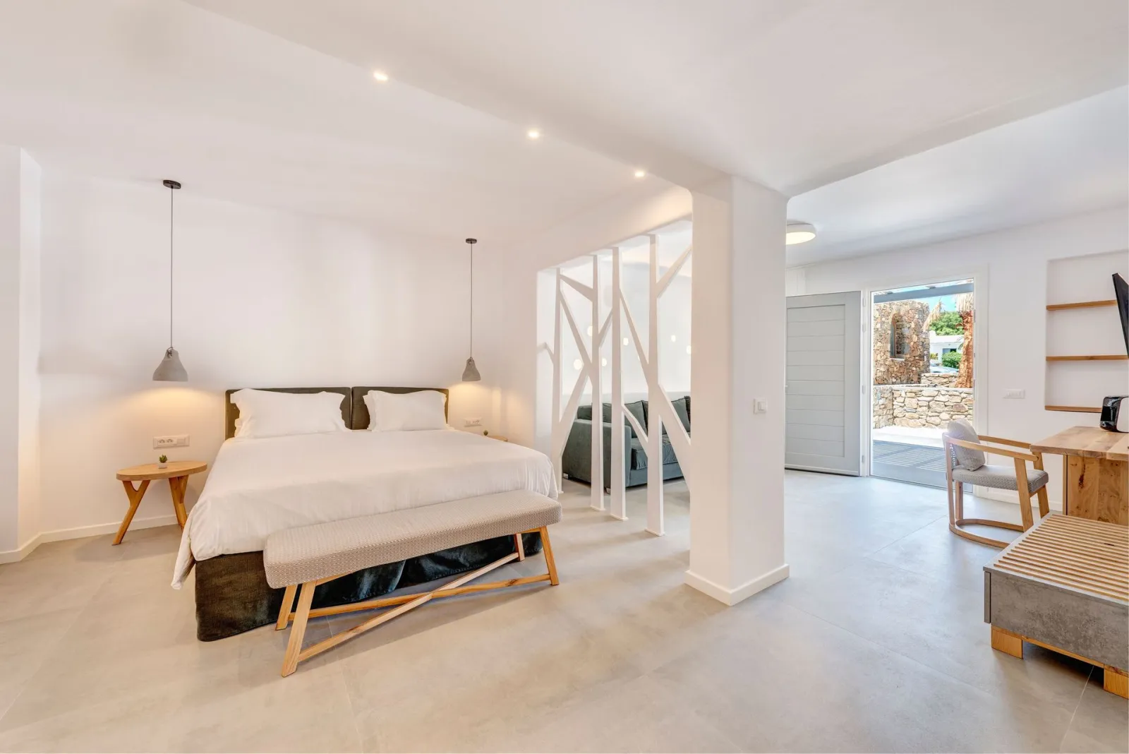 Elia Mykonos Resort, Elia, Grčka — Superior Junior Suite