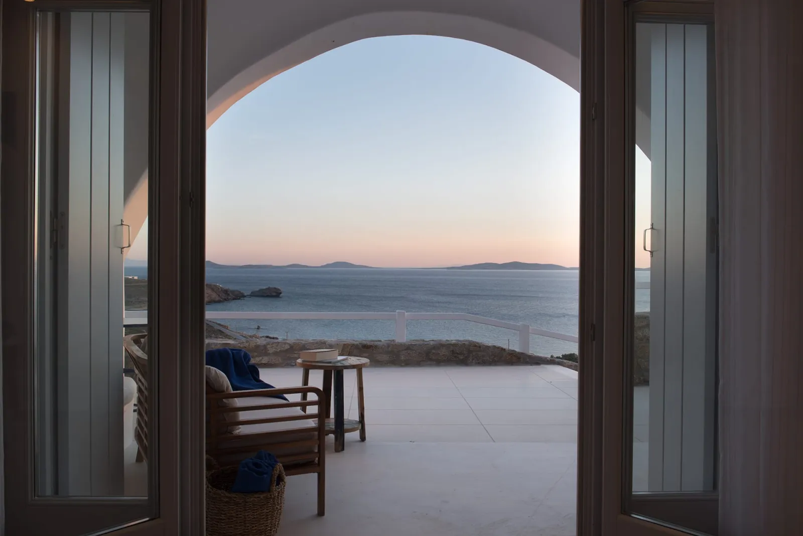 Epic Blue Mykonos, Hulakia, Grčka — Mykonian Villa with Private Pool & Sea View