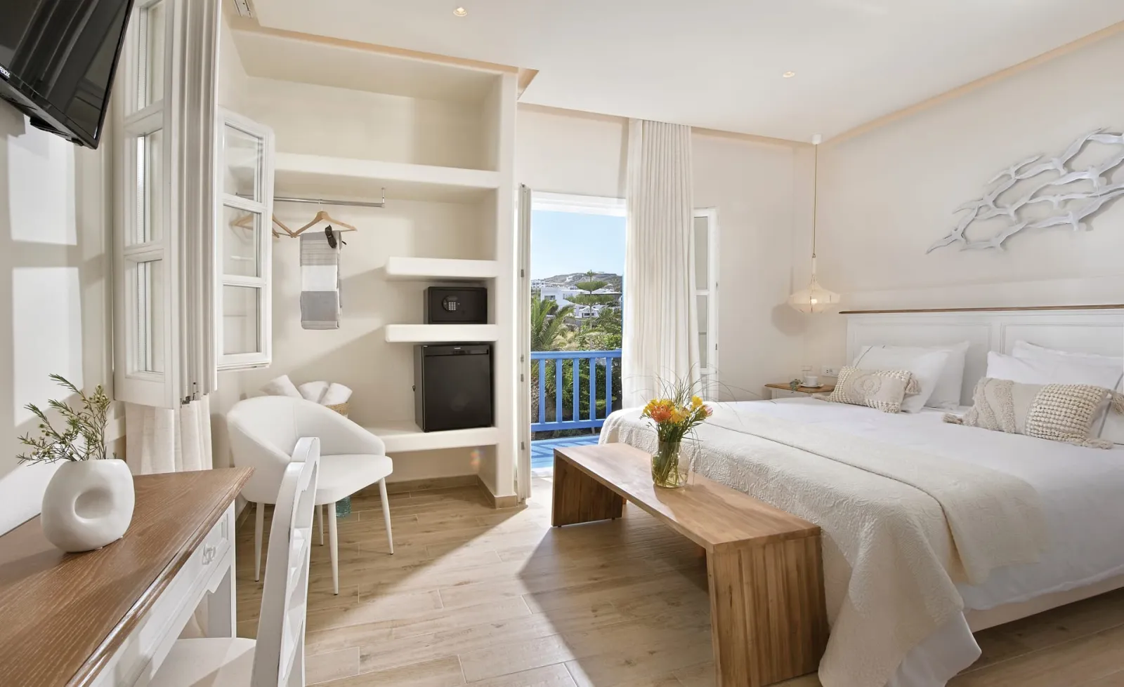 Erato Hotel Mykonos, Ornos, Grčka — Comfort Double or Twin Room with Balcony | 20m²