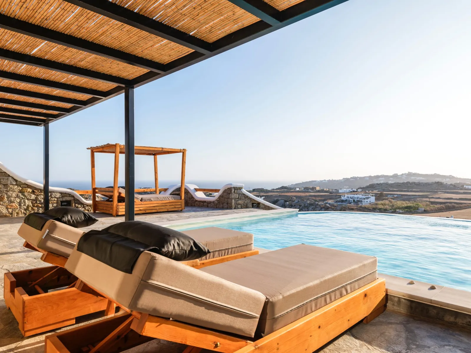Evi Suites & Villas, Psaru, Grčka — Private Pool Deluxe One Bedroom Villa Sea View