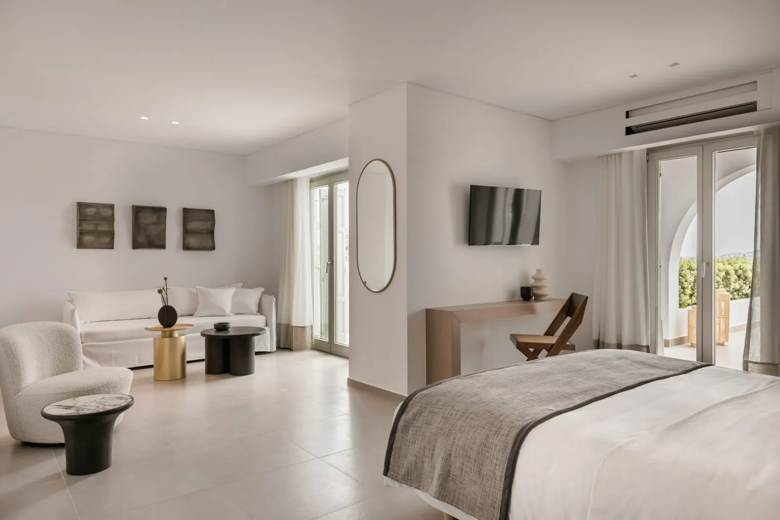 Grace Mykonos, Agios Stefanos, Grčka — Premium Suite with Plunge Pool Sea View