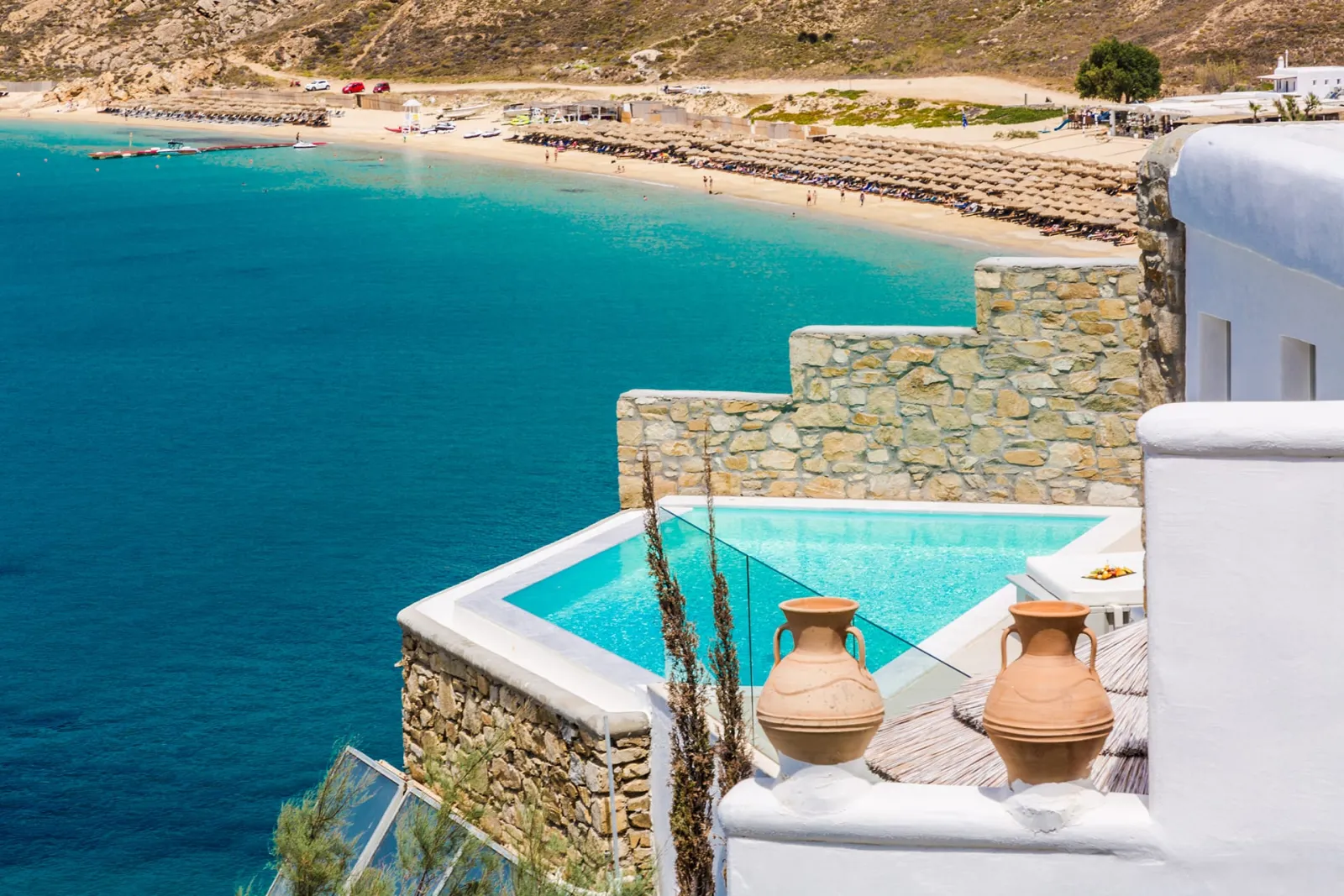 Greco Philia Hotel Boutique, Elia, Grčka — Grand Deluxe Suite With Private Pool Sea View 50m²