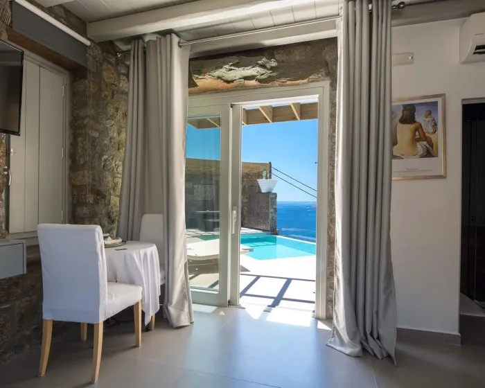 Greco Philia Hotel Boutique, Elia, Grčka — Villa 3 BedRoom Deluxe Grand with Private Pool Sea View