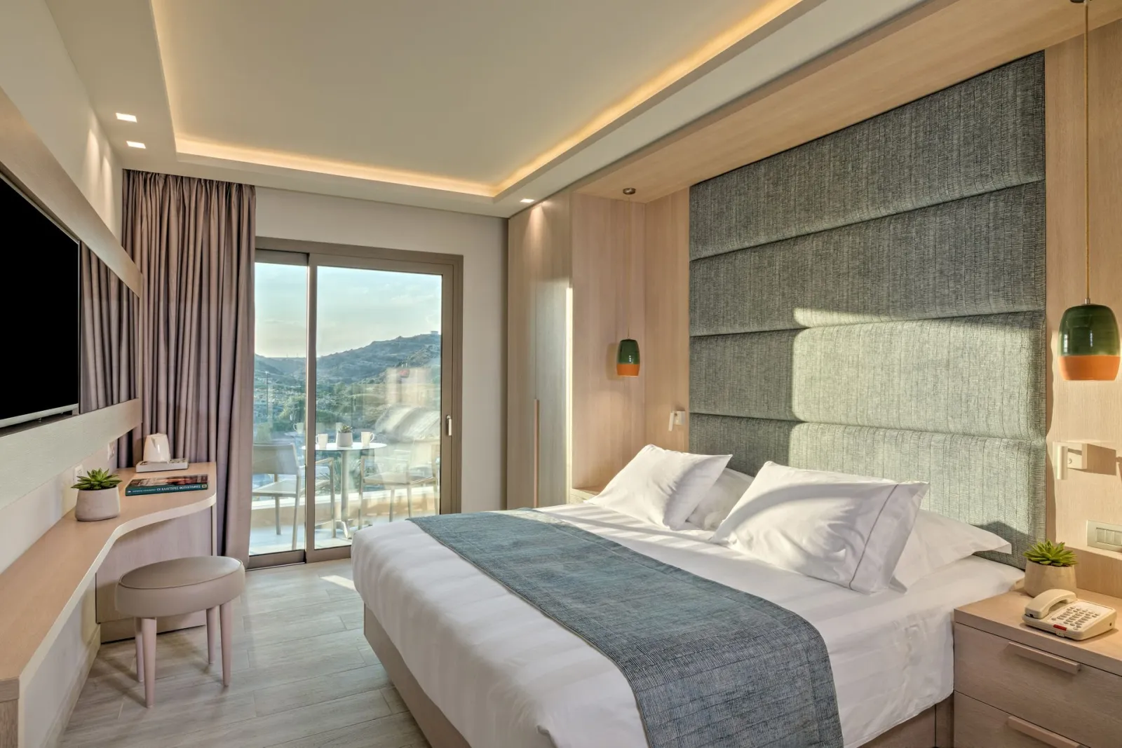 Amada Colossos Resort, Rodos, Grčka — Hill View Double Room