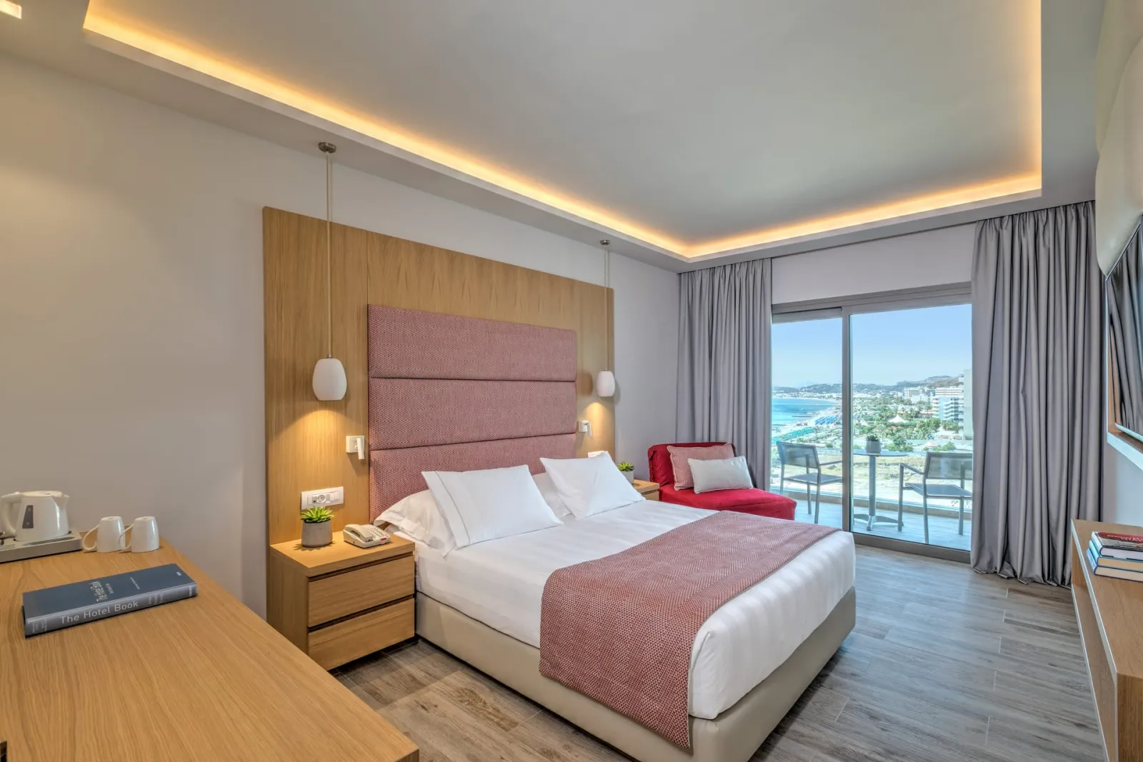 Amada Colossos Resort, Rodos, Grčka — Inland View Triple Room