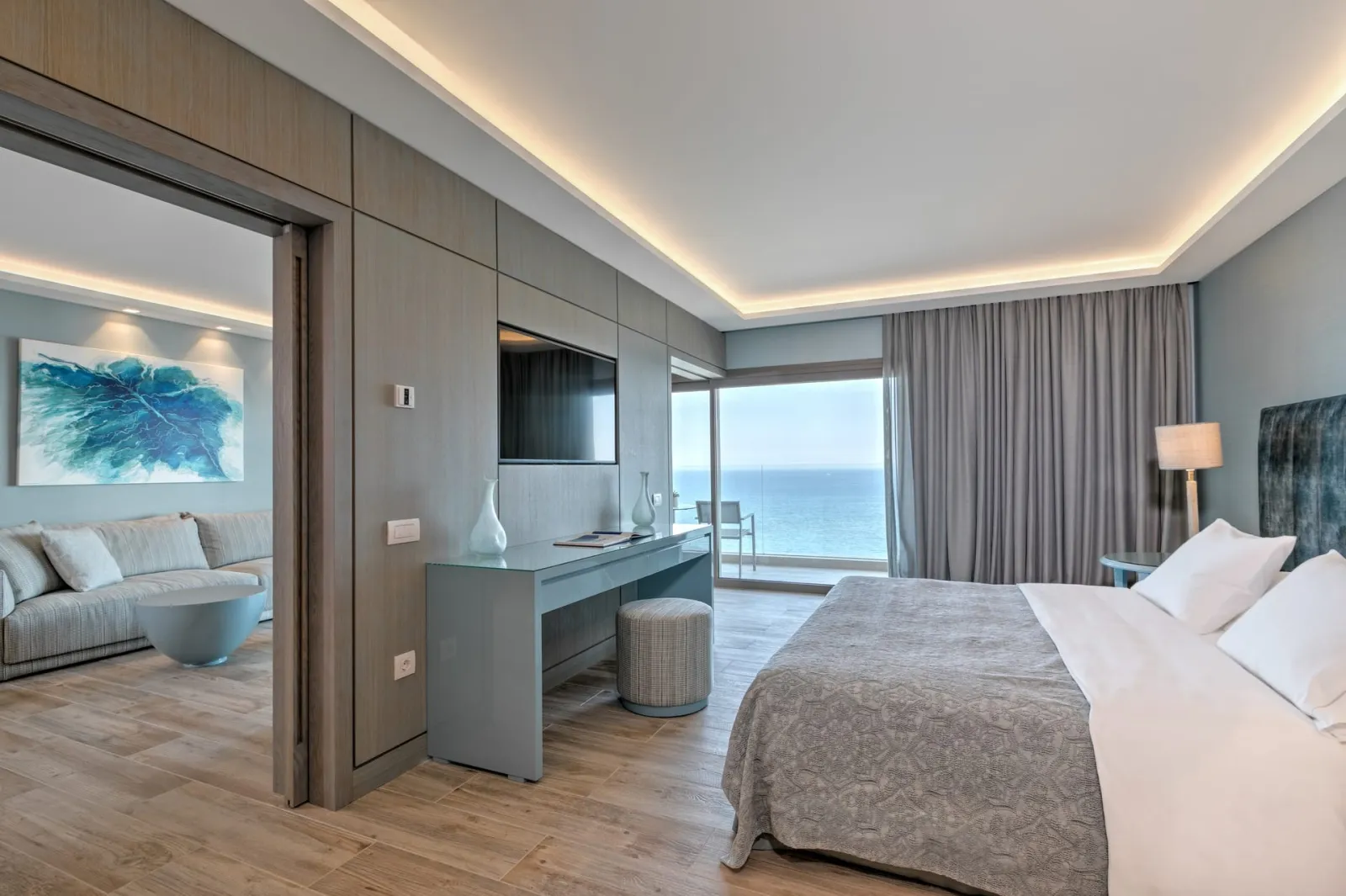 Amada Colossos Resort, Rodos, Grčka — Sea View Deluxe Suite