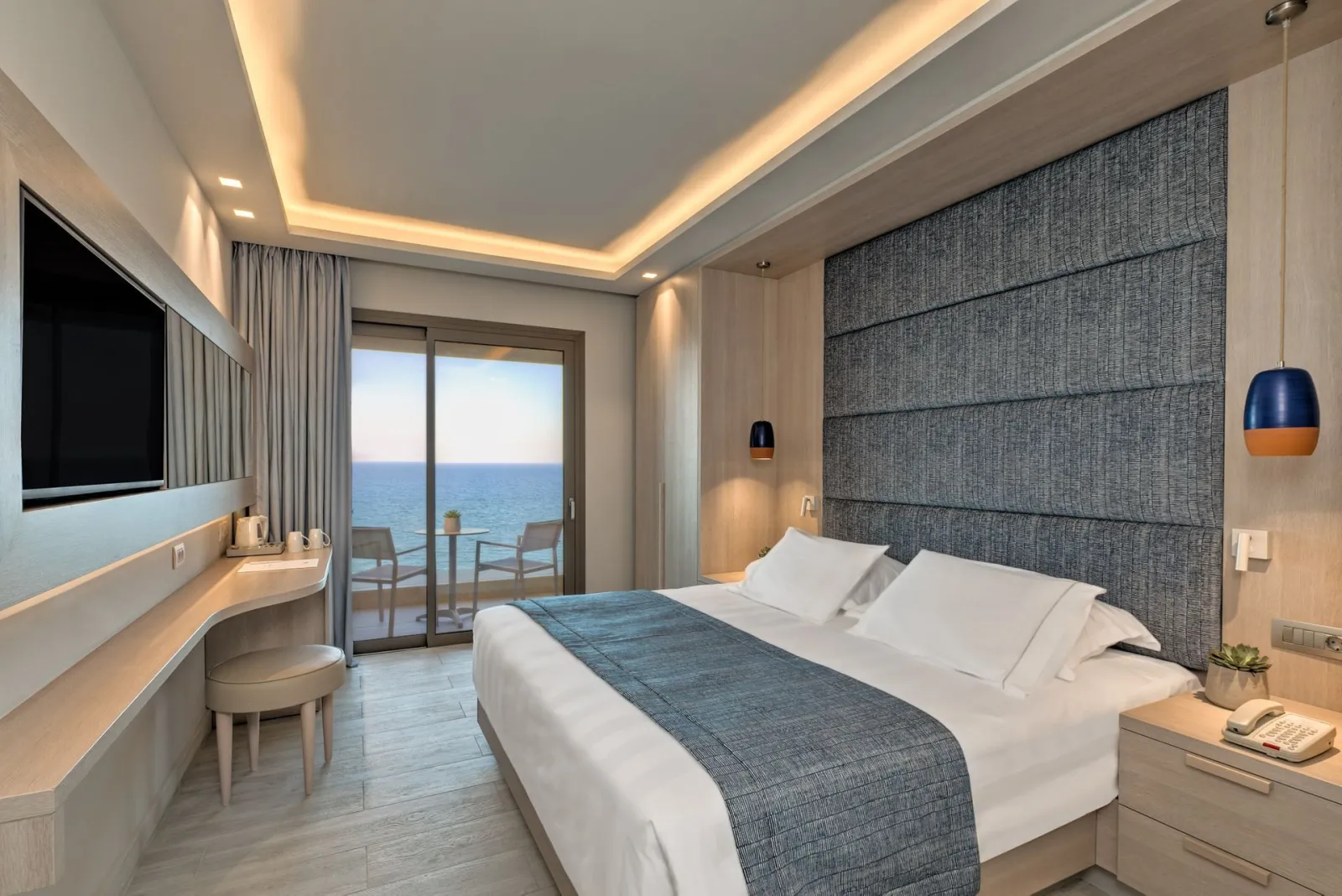 Amada Colossos Resort, Rodos, Grčka — Sea View Double Room