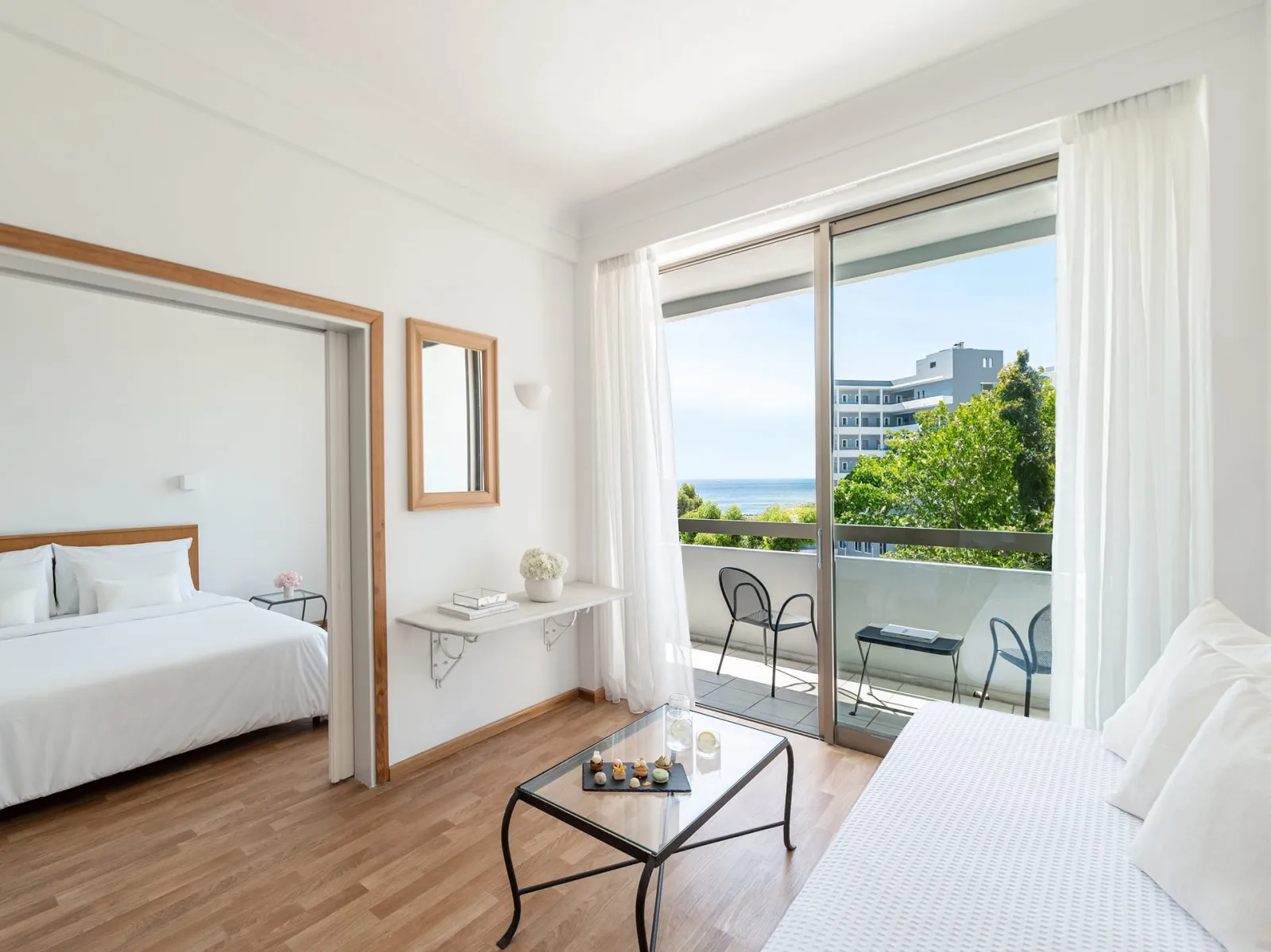 Grecotel Luxme Dama Dama, Rodos, Grčka — Premier Family Guestroom Side Sea View
