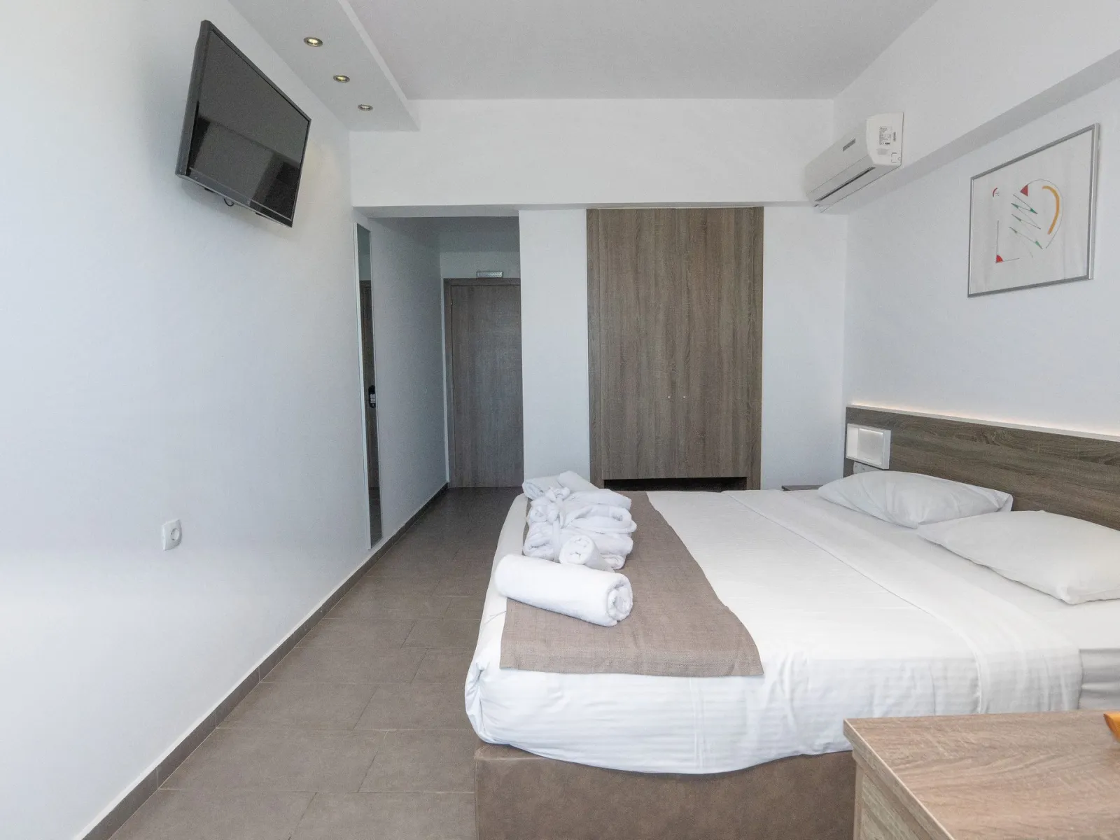 Kahlua Boutique Hotel, Hersonisos, Grčka — Standard Room with Side Sea View