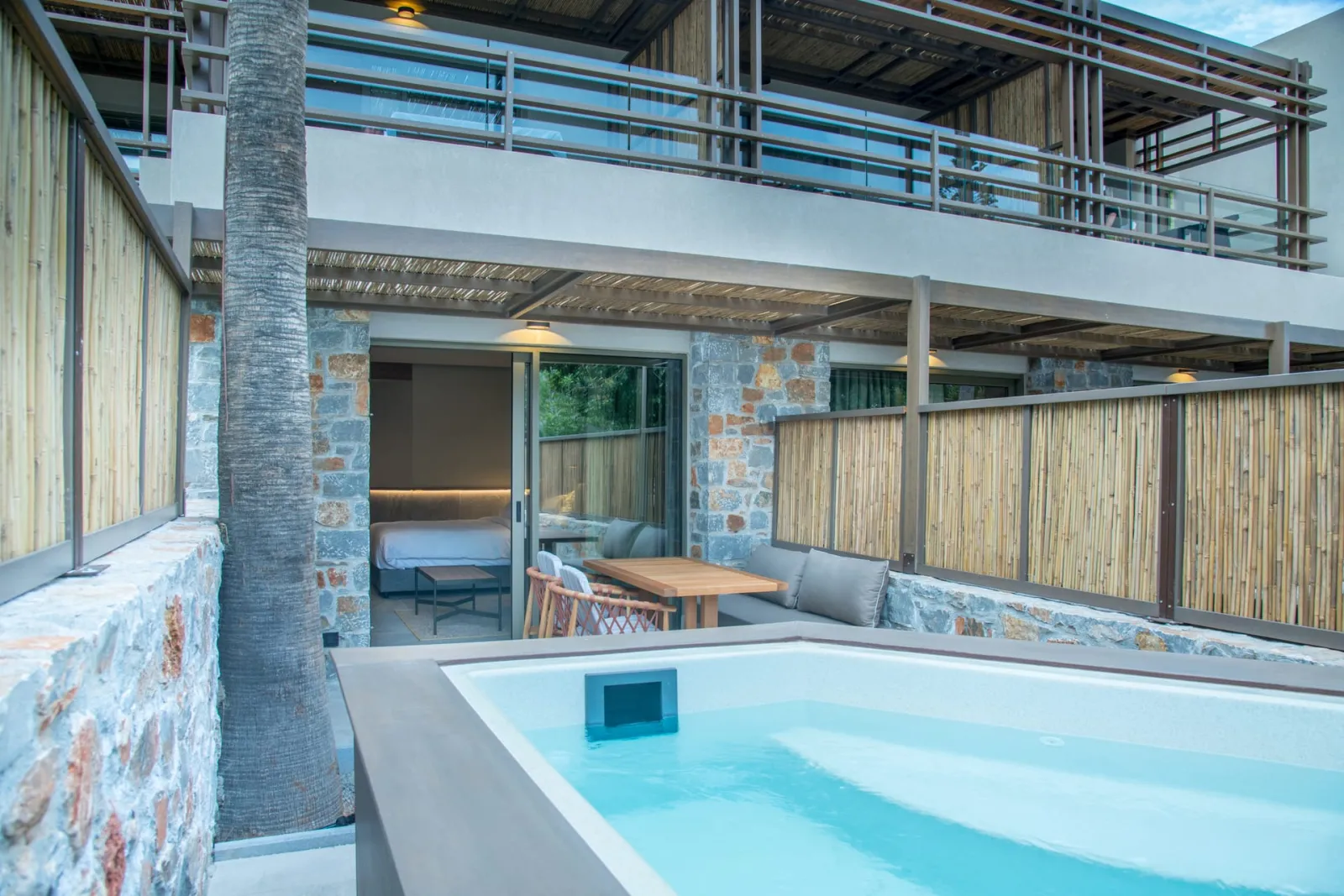 KING MINOS RETREAT Resort & Spa, Kutulufari, Grčka — Classic Double Garden View Outdoor Hot Tub