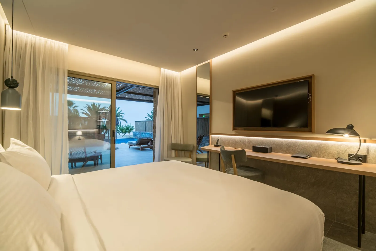 KING MINOS RETREAT Resort & Spa, Kutulufari, Grčka — Petite Suite Sea View Private Pool